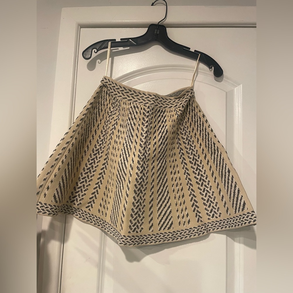 BCBG MaxAzria Aztec A-Line Skirt